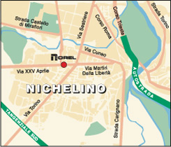 Come raggiungere l'azienda Norel
